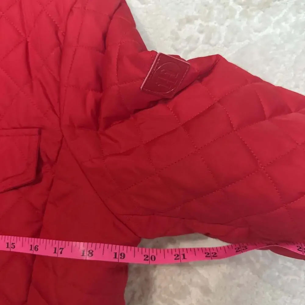 Tommy Hilfiger Scarlet Red‎ Quilted Jacket